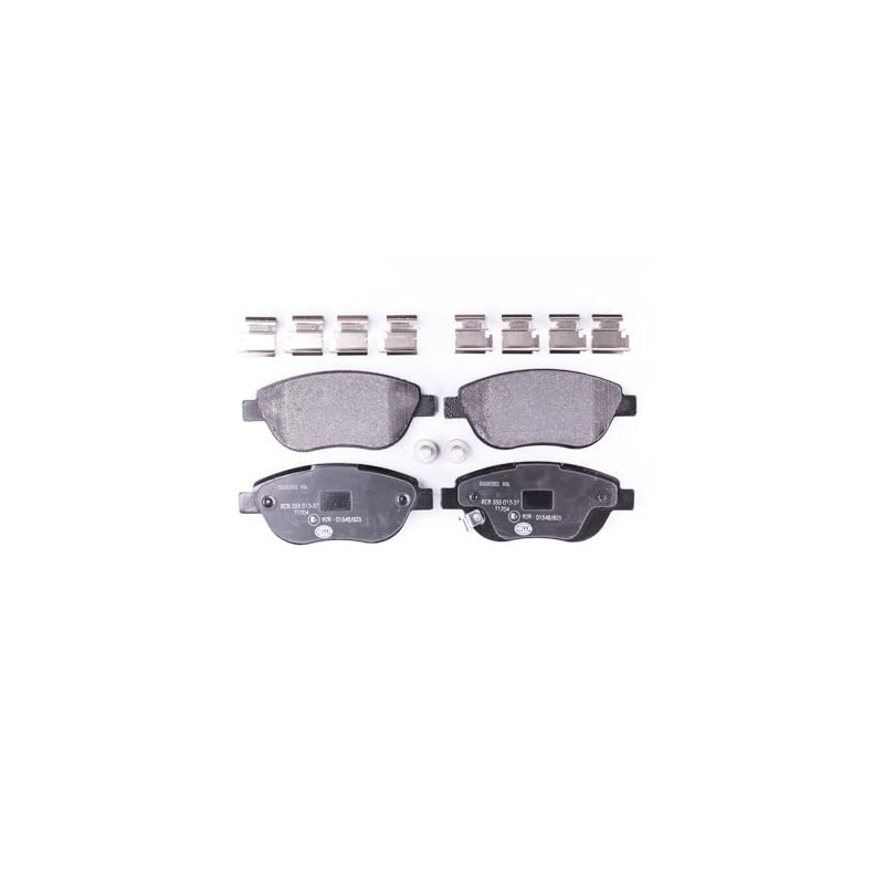 HELLA PAGID 8DB 355 013-371 Brake Pad Set, disc brake,