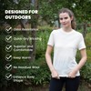 innotree Merino Wool T Shirts Women, Odor-Resistant Crew Neck Tops