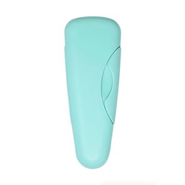 RADIUS Razor Travel Case, BPA-Free Recycled Plastic, Portable for Bathroom, School, Home, Camping - Mint