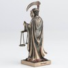 Veronese Design 4 1/4 Santa Muerte Holding Scythe and Scale