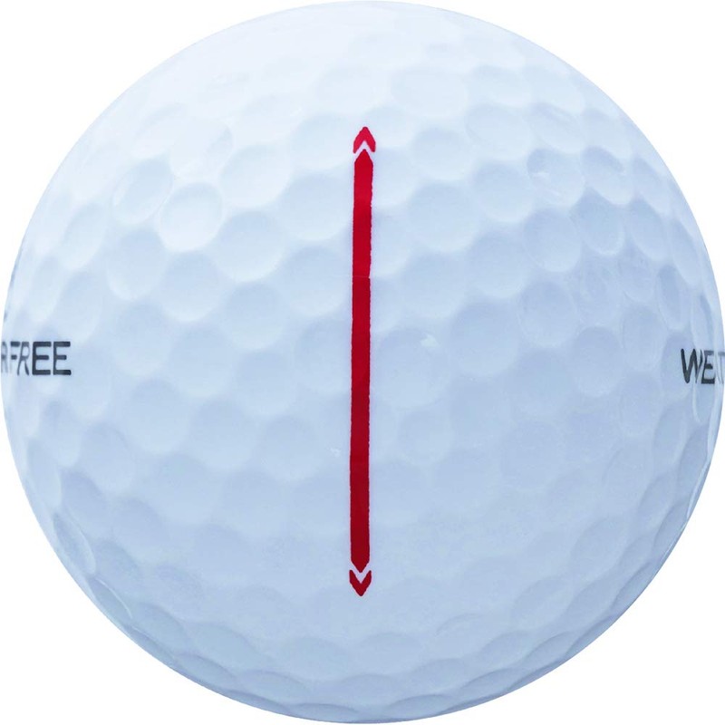 キャスコ(KASCO) ゴルフボール ウェザーフリー冬用ボール ダース ホワイト