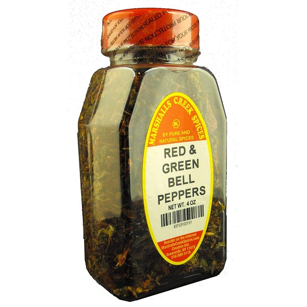 Marshall’s Creek Spices Red and Green Bell Peppers, 4 Ounce