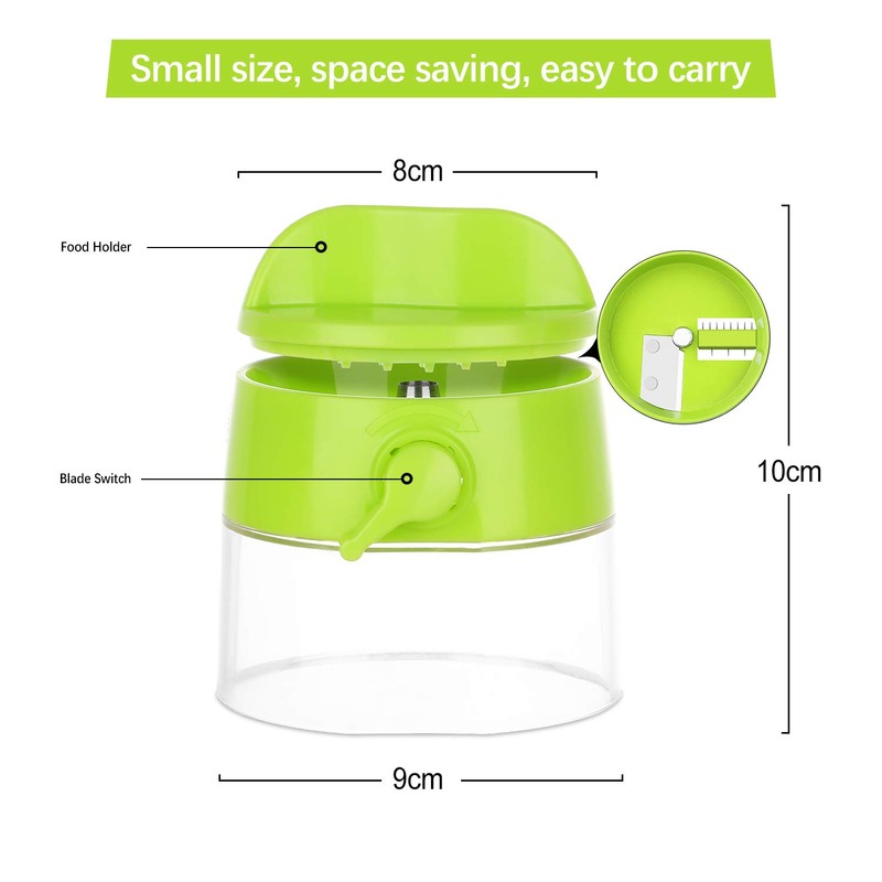 Spiralizer for Veggies, 4 in 1 Zoodles Zucchini Noodle Maker,