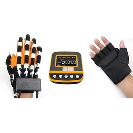 Guantes De Robot De Rehabilitación, Brazalete De Muñeca para Entrenamiento, Equipo De Rehabilitación, Protector De Protección para Alisar Los Dedos...