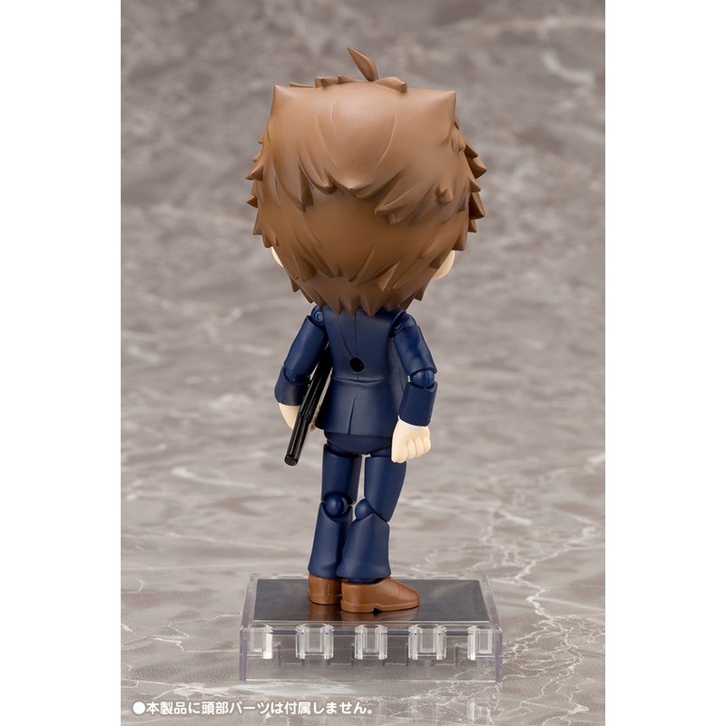 キューポッシュえくすとら スーツボディ(紺) ノンスケール PVC製 塗装済み可動フィギュア