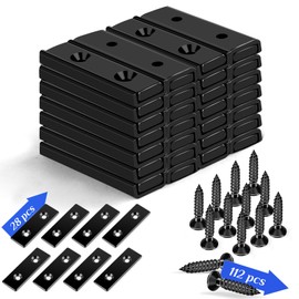 LOVIMAG Cabinet Magnets, 28Pack Magnetic Door Catch for Cabinet Doors, Strong Magnets Heavy Duty Matching Screws, Magnetic Cabinet Latch and Locker Magnets for Cabinet Magnetic Catch- 40x13.5x5mm