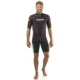 Cressi Tortuga 2.5mm Man, Black/Red, M