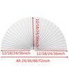 Arch Window Pleated Blinds Half Circle Window Shades Cordless Non-Woven