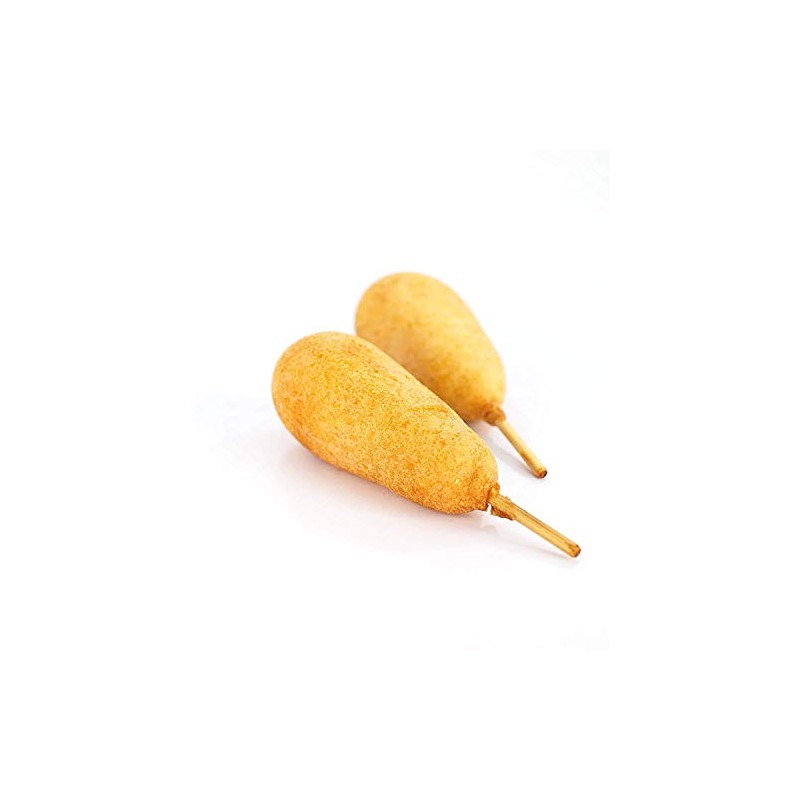 Perfect Stix Wooden Corn Dog Sticks. 12 x 3/16 Semi-Pointed