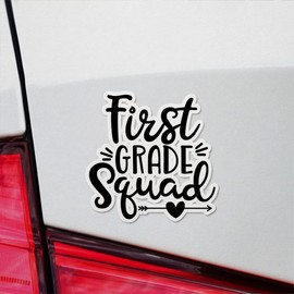 Decal Stickers Of First Grade Squad Premium Indoor (No Waterproof) Vinyl Decal Stickers For Laptop Phone Accessory Helmet Car Window Mug Tuber Cup Door Wall Decoration ANDVER3f37580BL110422