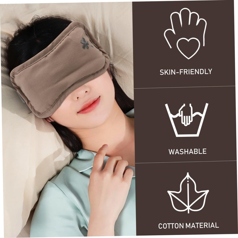 Outanaya Weighted Eye Mask Light Blocking Blindfold for Sleep Eye