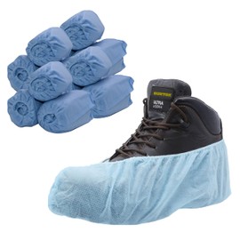 CUBREZAPATO 100 PZ 50 PARES BOTA QUIRURGICA DESECHABLE CUBIERTAS DESECHABLES PARA BOTAS Y ZAPATOS CUBRE ZAPATOS DESECHABLES accesorios de consultorio dental uniforme consultorio dental desechable