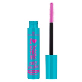 Essence I Love Extreme Crazy Volume Waterproof Mascara, Black, Volumizing, Instant Result, Intense, Vegan, Waterproof, No Microplastic Particles, Nanoparticles Free, Pack of 1 (12 ml)
