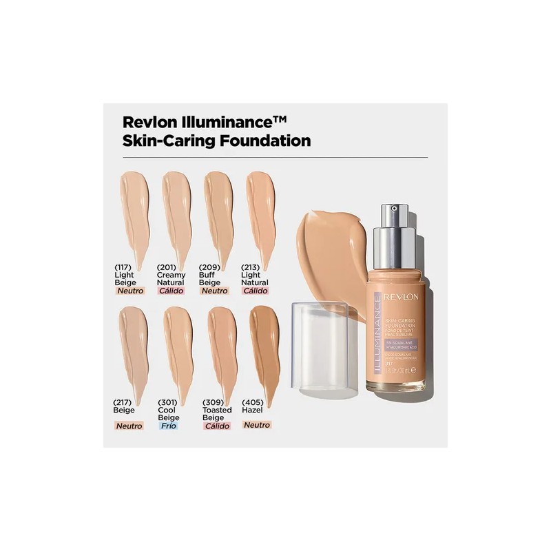 Base Maquillaje Illuminance Skin Caring Found Light Natural