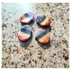 crystalmiracle Multi Chakra Thumb Stone Crystal Healing Wellness Worry Stone
