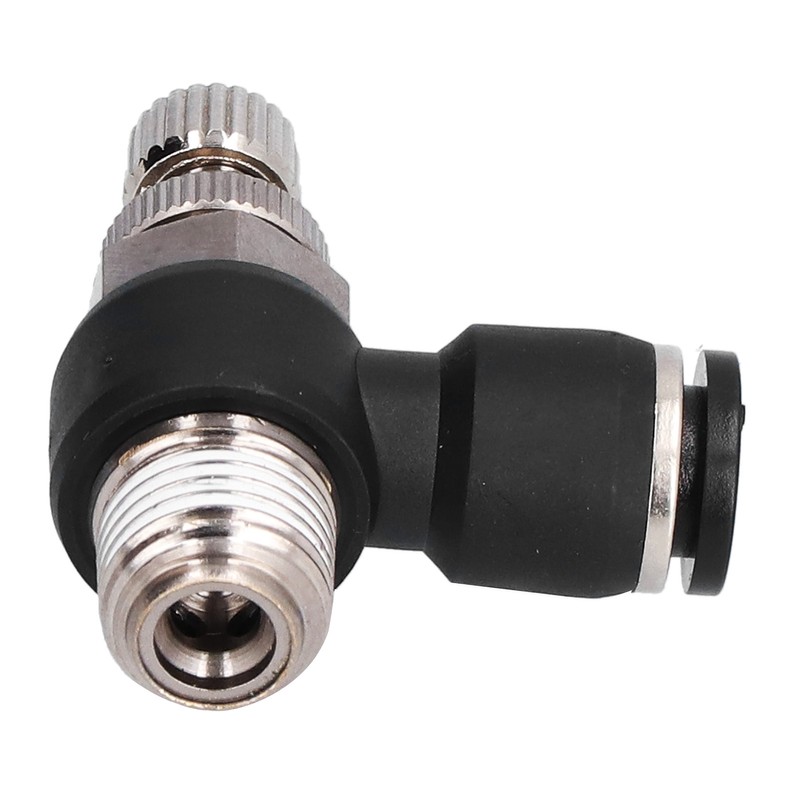 L Type Right Angle Throttle Valve Quick Fitting Convenient Elbow
