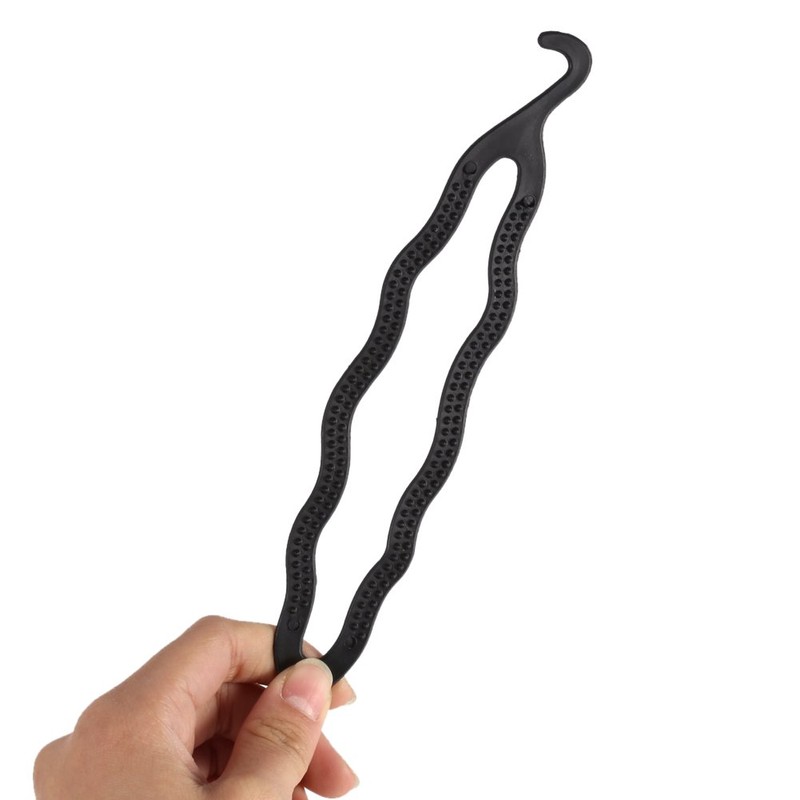 Herramienta para trenzar el cabello, 3 tipos de diseño de