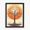 Spiffing Prints Solstice Tree – Botanical Print Featuring Tree of