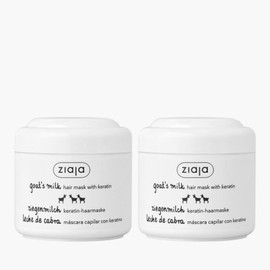 (1+1) Ziaja Goat Milk Keratin Hair Mask Pack 200ml / (1+1) 지아자 산양유 케라틴 헤어 마스크팩 200ml