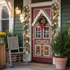 6 ft Gingerbread Christmas Garland with 30 Lights with Timer/Baking
