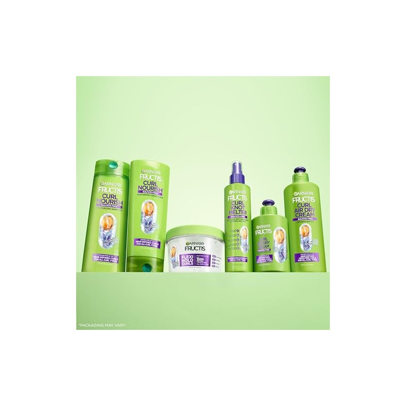 Garnier Hair Care Fructis Curl Nourish Butter Cream Leave-In Conditioner