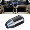 Universal Carbon Fiber Automatic Wave Stick Head Shift Knob Modification
