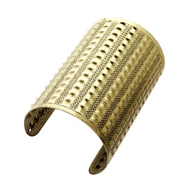 W WIDMANN MILANO Party Fashion - Bracciale in bronzo con rivetti, bracciale, bigiotteria, accessorio per costume egiziano, supereroina, Cleopatra, costume romano