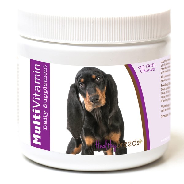 Healthy Breeds Healthy Breeds Black and Tan Coonhound Multi-Vitamin Soft