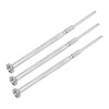 3pcs Wind Instrument Screwdriver Repair Maintenance Tool Set Silver for