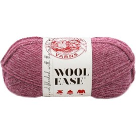Lion Brand Wool-Ease Yarn -Dark Rose Heather 620-139
