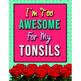 Tonsillectomy Recovery Word Search: A Funny Tonsil Surgery Present For Women