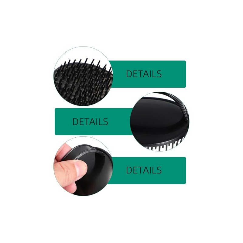 Cepillo de Masaje Cuero Cabelludo 6 Piezas Suaves para Exfoliar