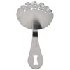 Barfly Premium Scalloped Julep Strainer, Stainless Steel, 17.78 x 7.3