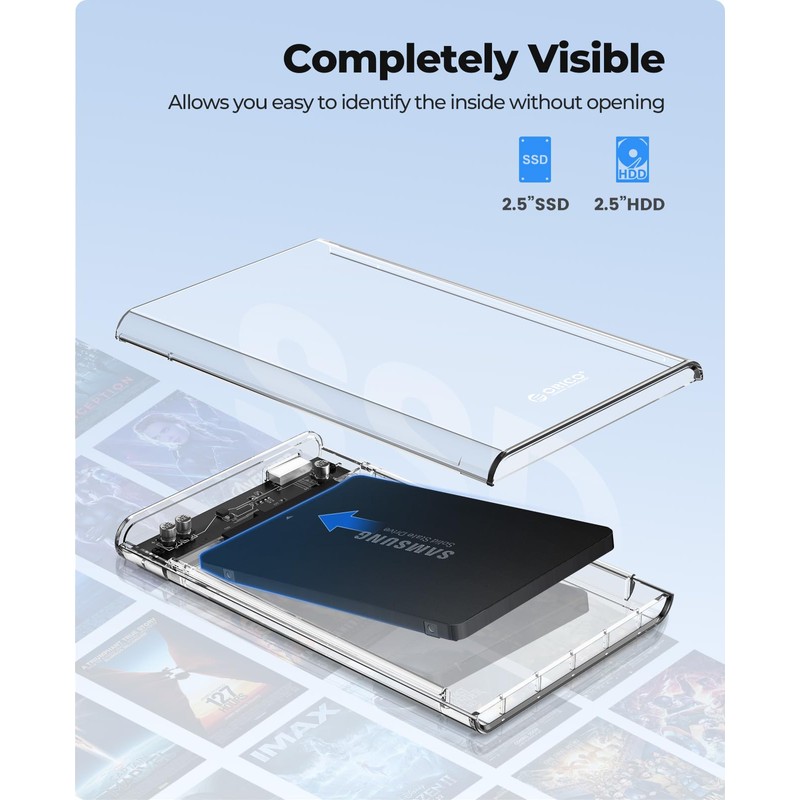 ORICO 2.5 Inch HDD / SSD Case USB3.0 Hard Disk