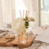 COCORRÍNA Reed Diffuser - Peony Garden 8.5oz Flower Reed Diffuser