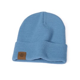 Winter Beanie Hats for Men and Women,Stretchy Daily Knit Hat,Gifts for Dad Mom (Blue)