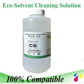 Vivid Colors Eco Solvent Cleaning Solution 250ml Plus tool for Roland Mutoh Mimaki printer - 1000l Fluid only
