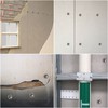 LOLYSIC 500 PCS Washers, 28mm Tile Backer Board Washers, Galvanised
