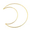 WANGCL 8 Pcs DIY Macrame Metal Floral Wreath Crafts Hoops
