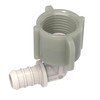 SEAFLO Plastic PEX Pipe Coupling 90 Degree Fitting Swivel Adapter