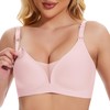 DOCUMO Pregnancy Nursing Bra for Women Lace Wireless Bra No