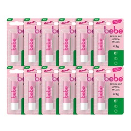 BEBE 3-in-1 repair lip care with glycerine, avocado oil and almond oil, the lip balm repairs and soothes dry and cracked lips, without mineral oils