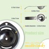 molivindy Egg separators, egg white and yolk separator, stainless steel,