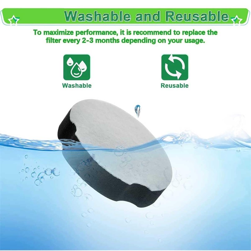 6 Pack Filter Replacement for Bissell Powerforce Compact Lightweight Upright