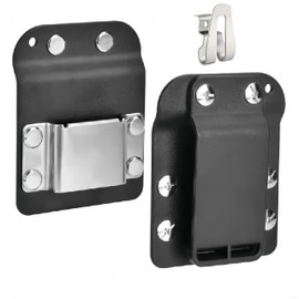 Drill Holder for Tool Belt, Drill Belt Clip Holster for Cordless Drill Impact Driver Screwgun,Up to 2" Belt,Compatible with Dewalt, Milwaukee, Ryobi Cordless Drills, Impact Drivers, and Nailers