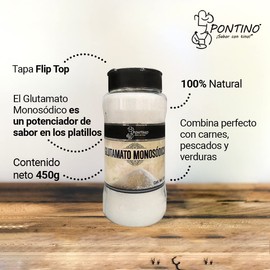 Pontino Glutamato Monosódico, 450 g