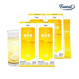 Purnit 수분충전 링포유 레몬맛 4박스 x 10포 (총 40포) Moisture Charging Ring For You Lemon Flavor 4 Boxes x 10 Packs (Total 40 Packs)