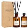 Reed Diffuser Set, 8.12 fl.oz Eucalyptus Scented Diffuser with Sticks,