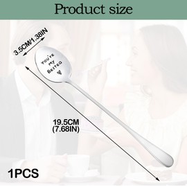 1PC Best Friend Birthday Gifts Smooth Surface You are My Bestea Spoons Bestie Gifts Strong and Durable Beautifully Crafted Friends Birthday Gifts for Birthday Christmas Anniversaries