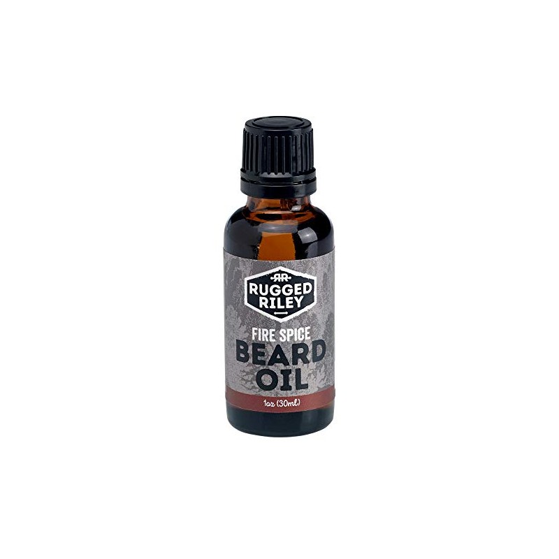 Rugged Riley All Natural Men's Fire Spice Beard Oil